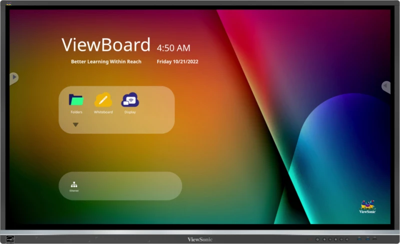 ViewSonic ViewBoard 55" 4K 互動觸控智能顯示屏 V5 #iFP5550-5