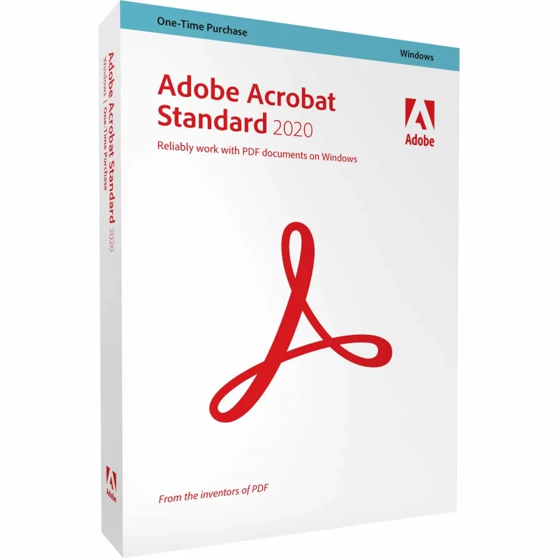 Adobe Acrobat Standard 2020 For Win (中文盒裝版) #65310935
