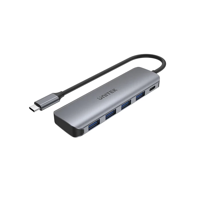 Unitek uHub P5+ 4-Port USB-C Hub with 100W Power Delivery #H1107B