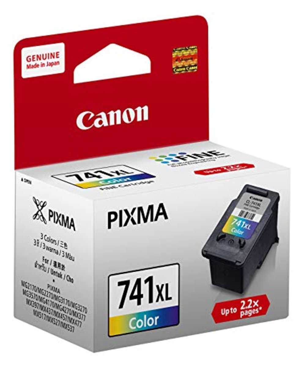 Canon CL-741XL 原廠彩色墨盒 (高用量)