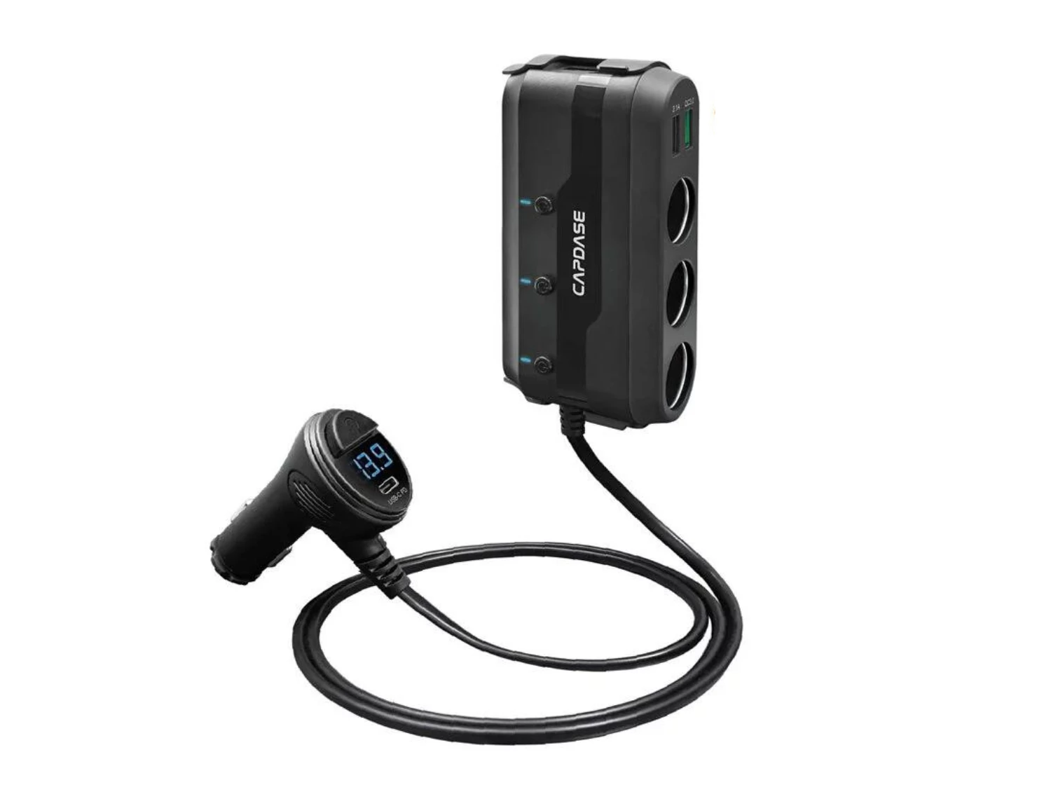 Capdase PowerHub BQP4 42.5W USB 車載充電器 #CA00-PA01