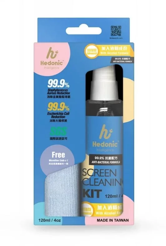 Hedonic Screen Cleaning Kit 120ml