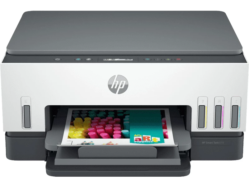 HP Smart Tank 670 無線加墨式三合一打印機 #6UU48A