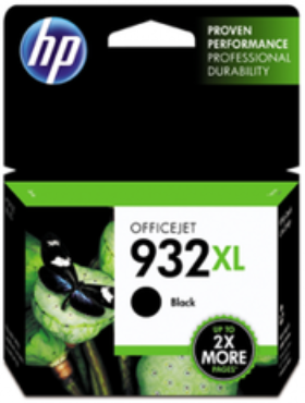HP 932XL 黑色原廠墨盒 (高用量) #CN053aa