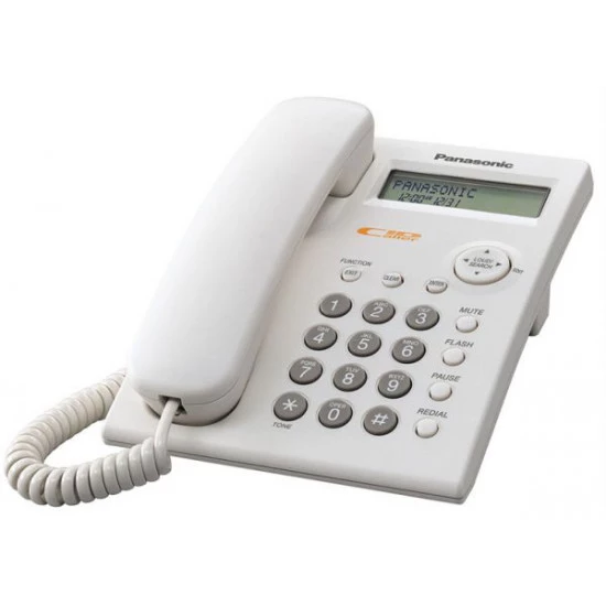 Panasonic TSC11MX Corded DECT Phone (White) #KX-TsC11MXw