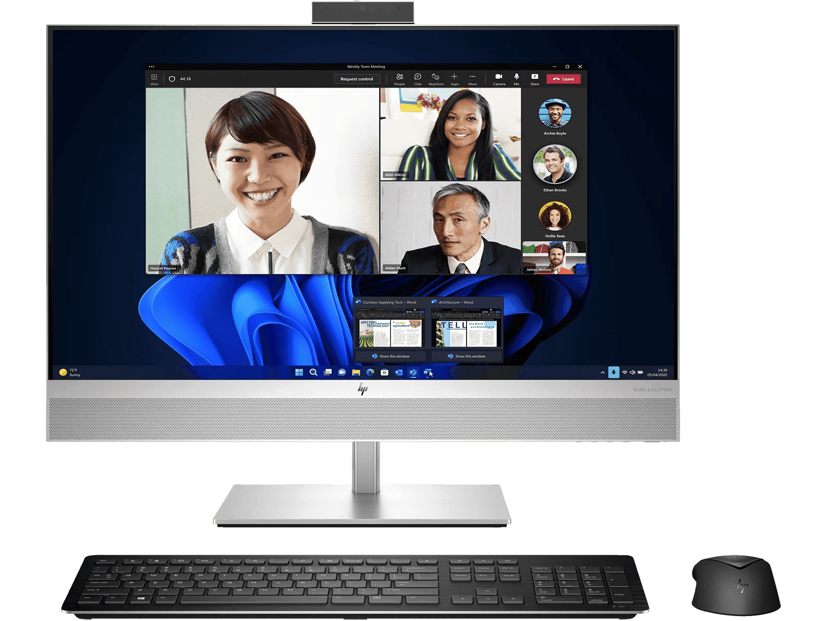HP EliteOne 870 G9  i7 27 吋 觸控式螢幕多合一桌面電腦 w/Win11 Pro #8L5V5PA#AB5
