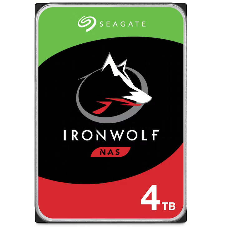 Seagate ironWolf 4Tb 3.5吋 NAS硬碟 (256Mb 5400rpm SATA) #sT4000VN006