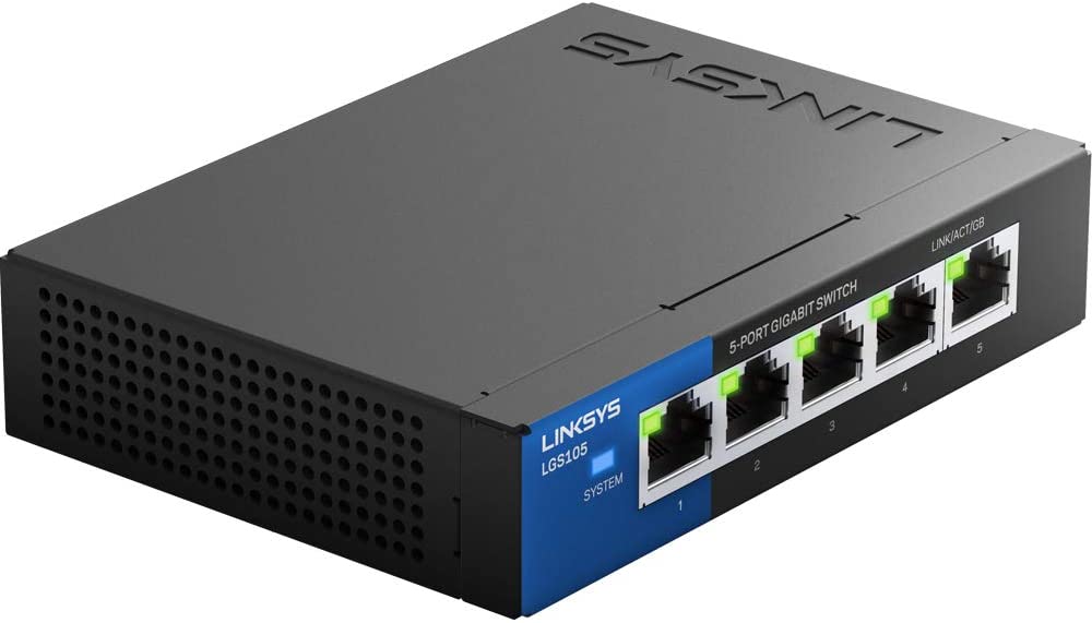 LinkSys LGS105 5port Gigabit Switch 網絡交換器