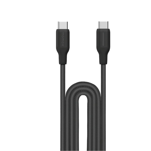 MOMAX 1-Link Flow CC 100W USB-C to USB-C 充電線 (2米)(黑色) #DC25D