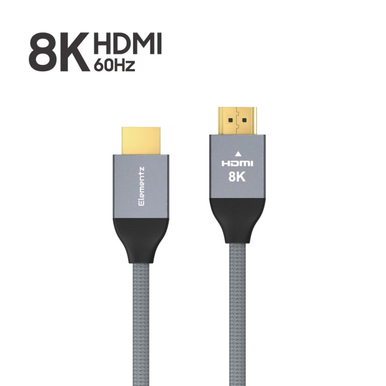 Elementz 8K/60hz 1米 HDMI to HDMI 2.1 HDMI 線 (黑色) #HD-E8K-100