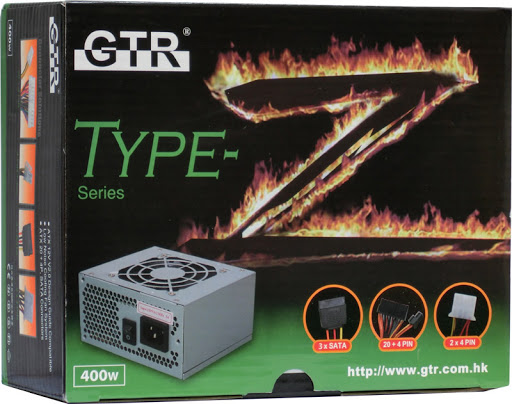 GTR Type-z400(Tiny) 400w Micro-SFX Power Supply