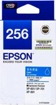 Epson 256 靛藍色原廠墨水盒 #T256280