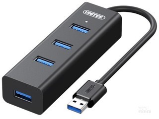 Unitek Y-3089 4位 USB 3.0 分線器 (黑色)