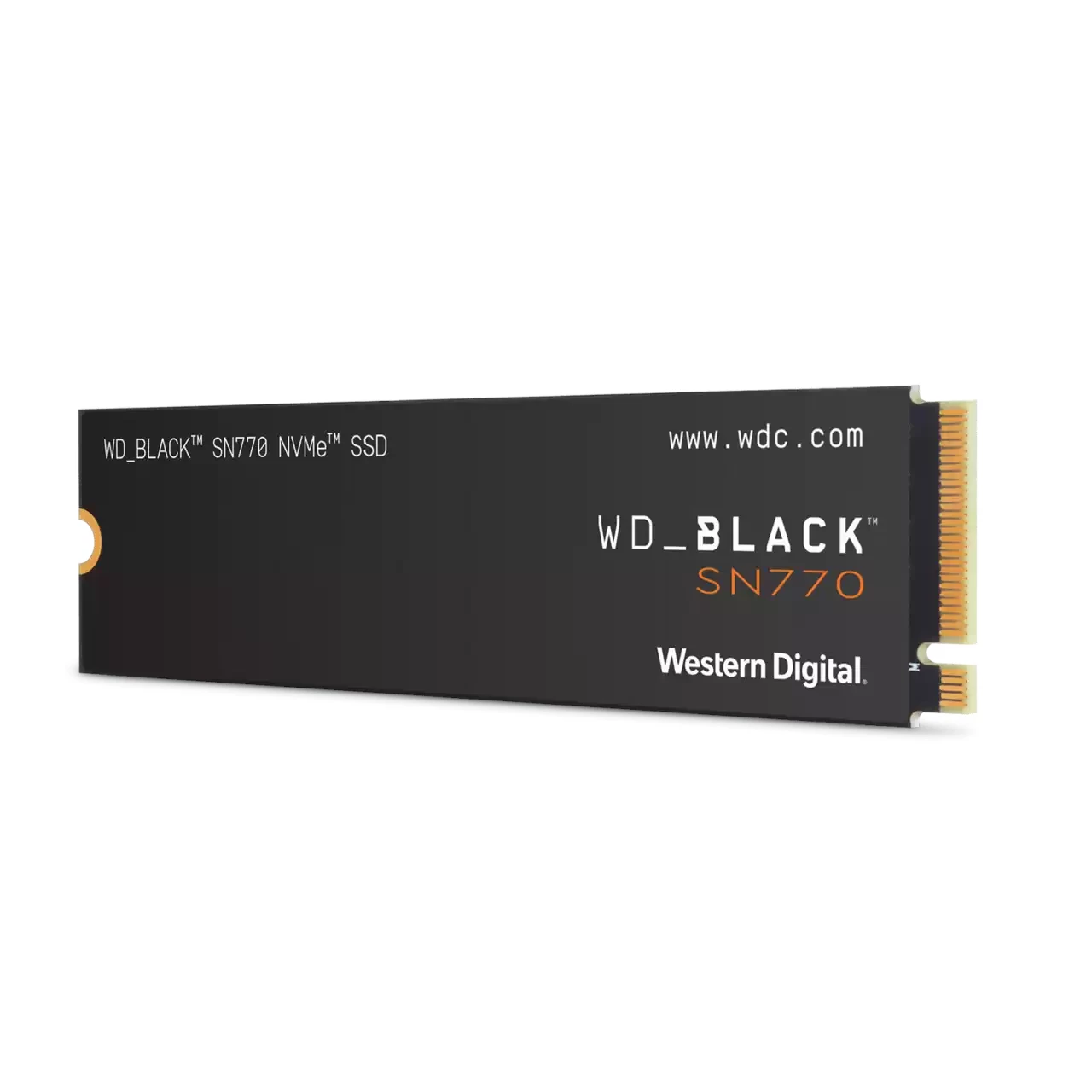 Western Digital Black SN770 500Gb NVMe PCIe Gen4 M.2 SSD #WDs500g3X0E-00b3N0