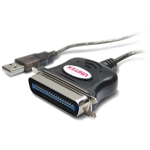 Unitek Y-120 USB to Parallel CN36 打印機數據線 1.5米 5呎