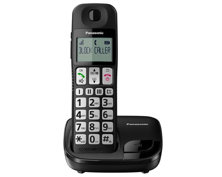 Panasonic KX-TGE110HK DECT 數碼室內無線電話 (黑色)