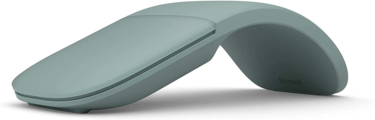 Microsoft Arc Mouse 藍芽滑鼠 (琉璃綠) #ELG-00044