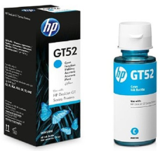 HP GT52 Cyan Ink Cartridge #M0H54AA