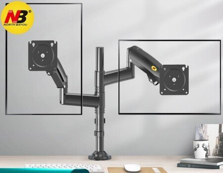 North Bayou Dual Screen Desktop Mount 22-32" #NB H180