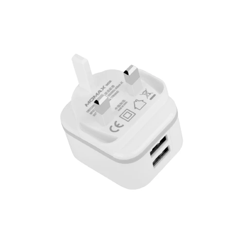 MOMAX U.Bull Junior 2-Port USB 充電器 (白色) #UM2UKw