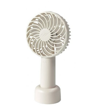 Gongtian共田 F27 手持可站立小風扇 Portable手提 Cooling Fan Usb w/Rechargeable Battery (White) #2000001695