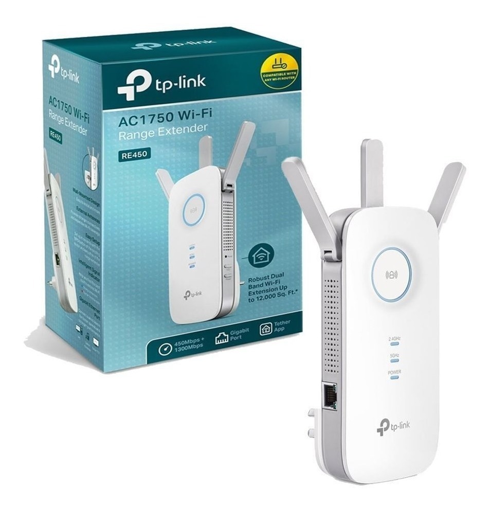 TP-Link RE450 AC1750 DualBand Wi-Fi Range Extender
