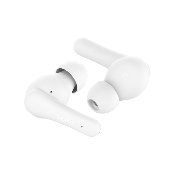Belkin SoundForm Rhythm (ENC) Stereo In-Earphone Bluetooth v5.x (White) #AUC012btWH