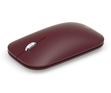 Microsoft Surface Mobile Cordless Mouse - BlueTooth  (Burgundy)