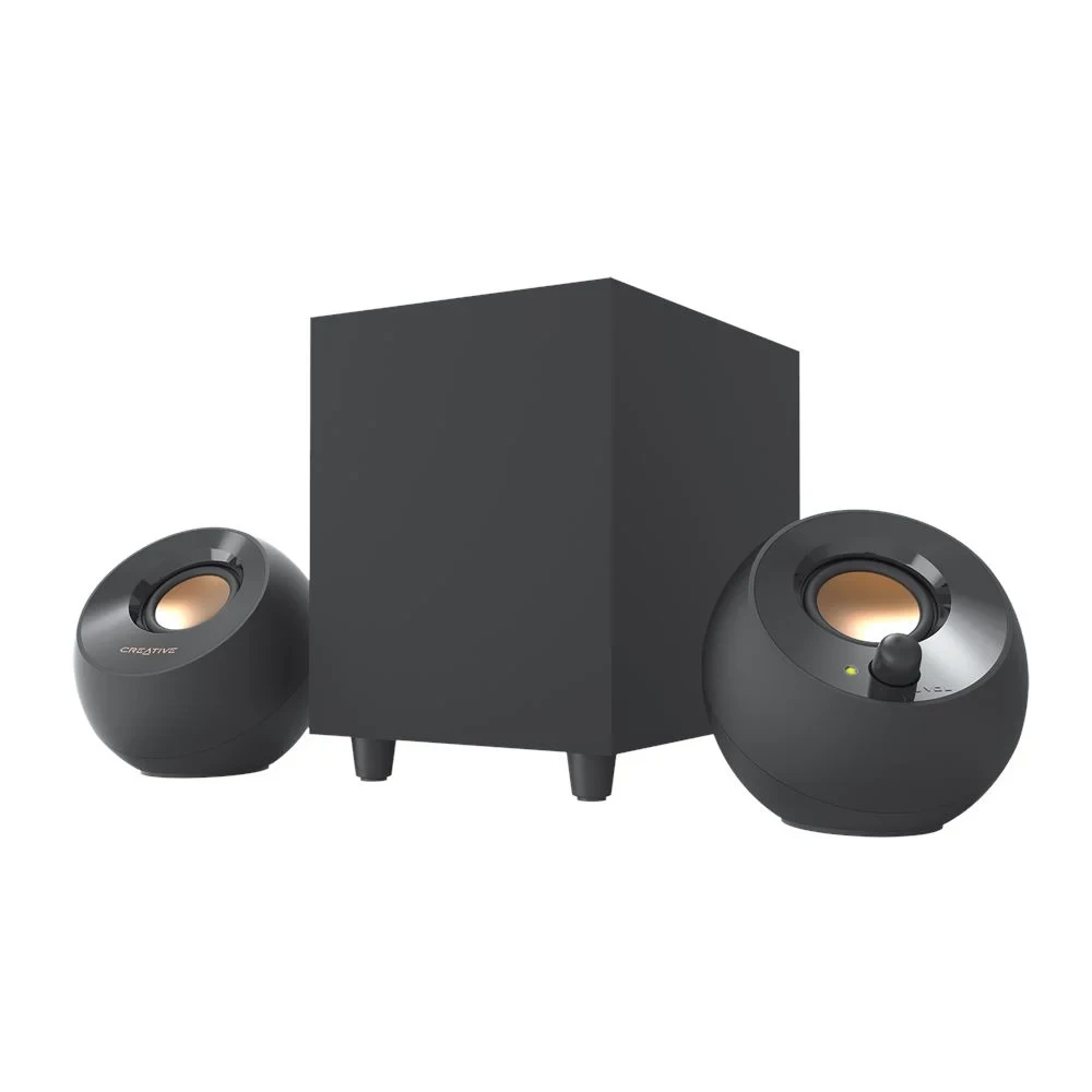 Creative Pebble Plus 2.1 Stereo USB Desktop Speaker with Subwoofer (Black)