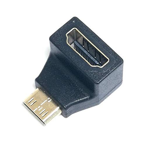 PC-Home Mini-HDMI(公)轉HDMI(母) L型90°轉換器