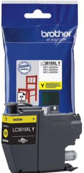 Brother LC3619XL Yellow Ink Cartridges (High Capacity)