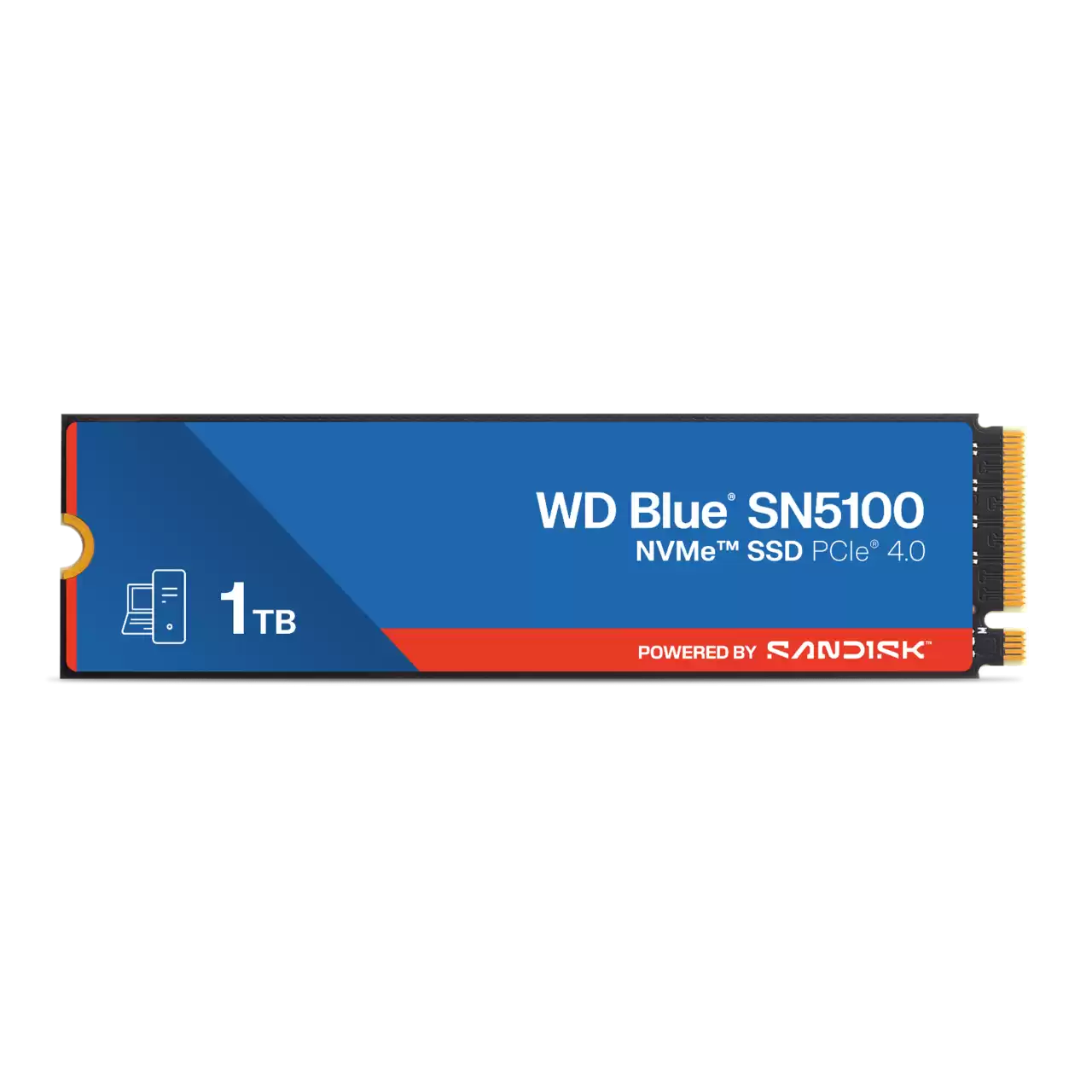 Sandisk WD Blue SN5100 1Tb PCIe 4.0 NVMe SSD M.2 2280 固態硬碟 #WDs100T5b0E-00CPE0