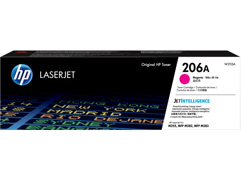 HP 206A Magenta Toner Cartridge #W2113a