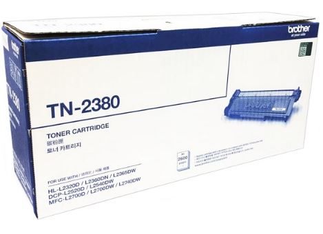 Brother TN2380 Black Toner Cartridge (High Capacity)