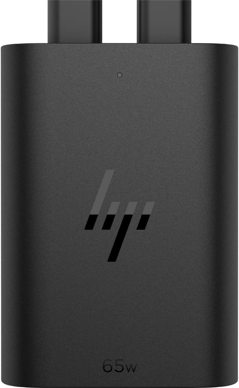 HP USB-C 65w GaN 筆記簿型電腦充電器 #600Q8AA#UUF