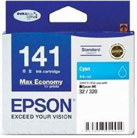 Epson 141 Cyan Ink Cartridge #T141283