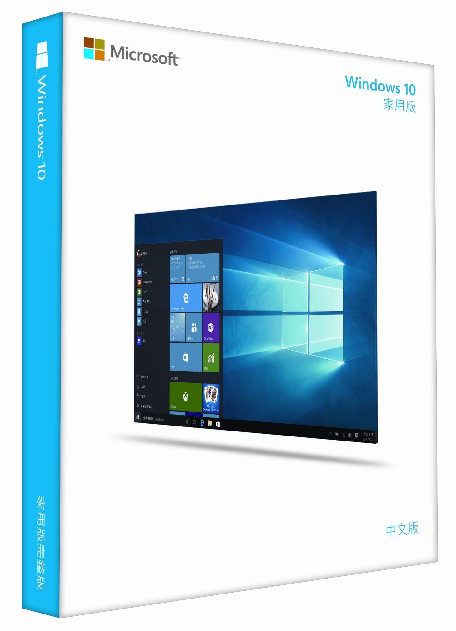 Microsoft Windows 10 家用版 (英文)