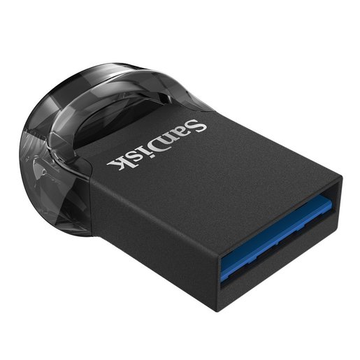 Sandisk Ultra Fit 128Gb Usb3.1 Flash Drive (Black)