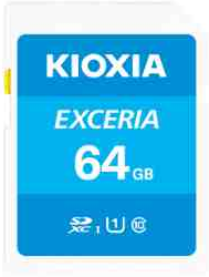 KIOXIA(Toshiba) Exceria 64Gb SDXC 記憶卡