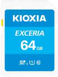 KIOXIA Exceria 64Gb SDXC 記憶卡