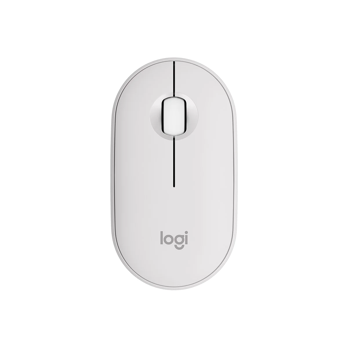 Logitech Pebble 2 M350s 無線纖薄靜音滑鼠 (白色) #910-006986