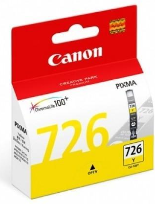 Canon CLI-726 Y 原廠黃色墨水盒