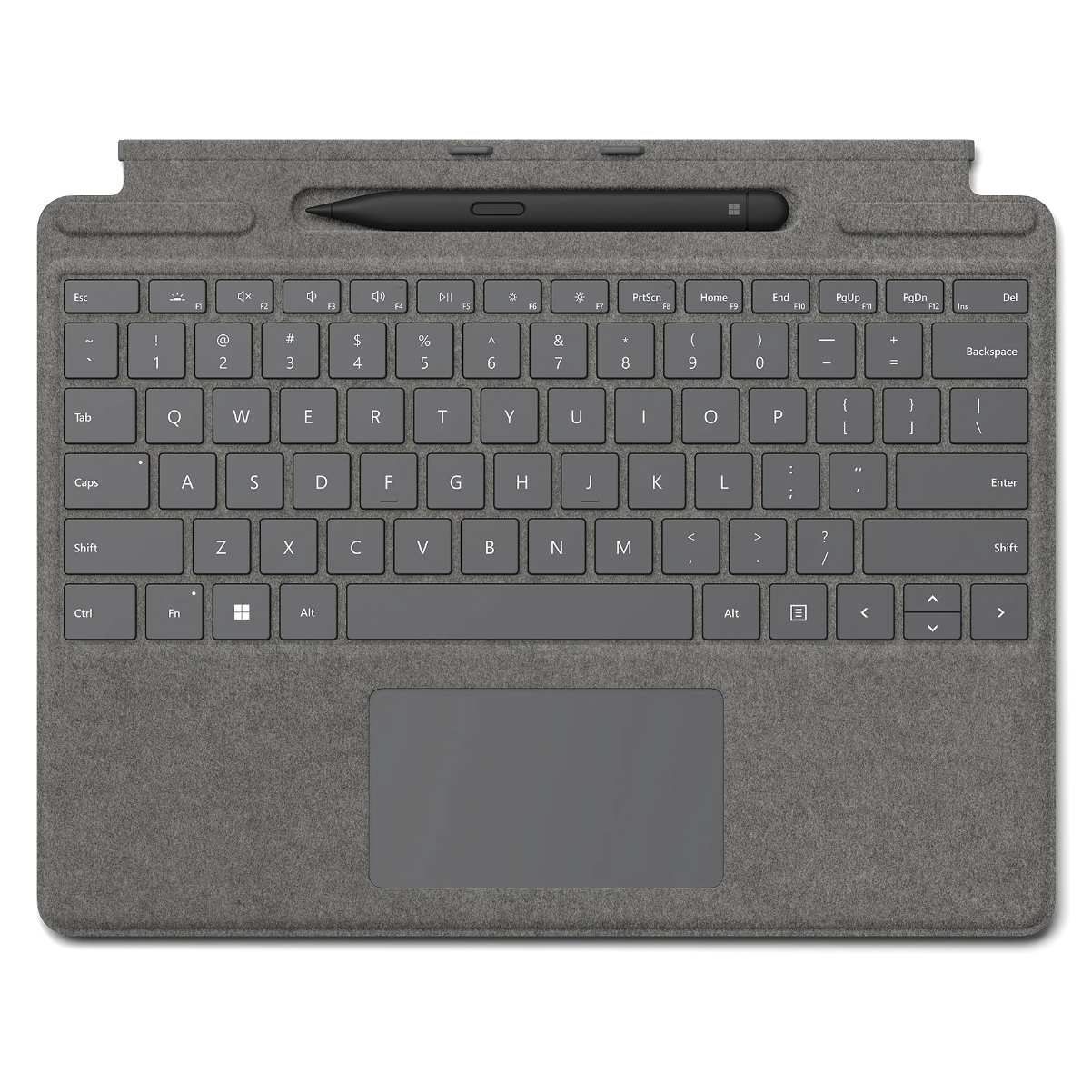 Microsoft SurfacePro Signature Copilot English Type Keyboard Cover w/Pen (Platinum) #8X8-00178