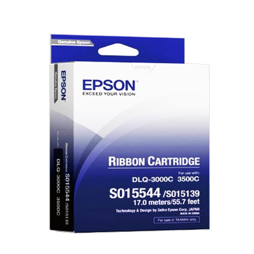 Epson DQL-3000+/3500 Original Black Ribbon Cartridge s015571/s015139 #C13s015571