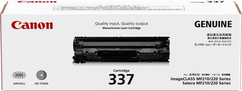 Canon Cartridge 337 黑色原廠碳粉盒