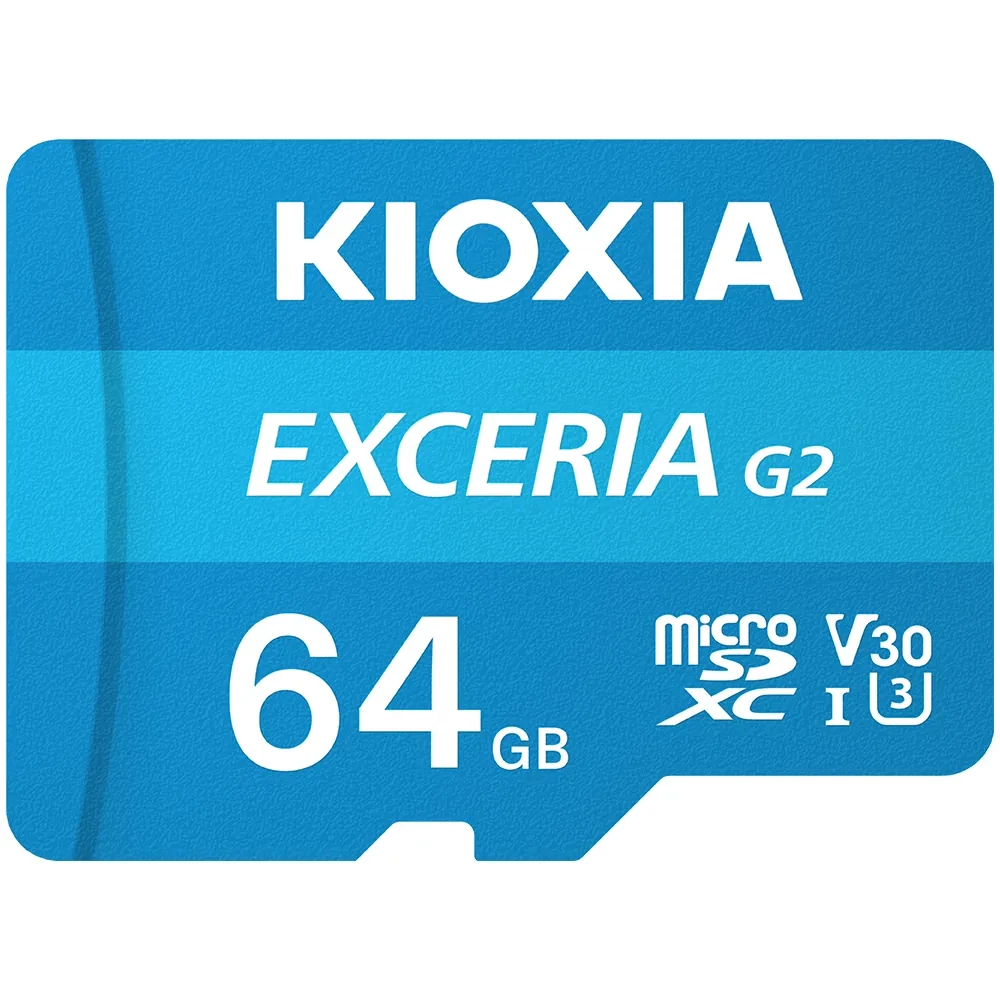 Kioxia Exceria G2 64Gb MicroSD 記憶卡 #LMEX2L064gg2