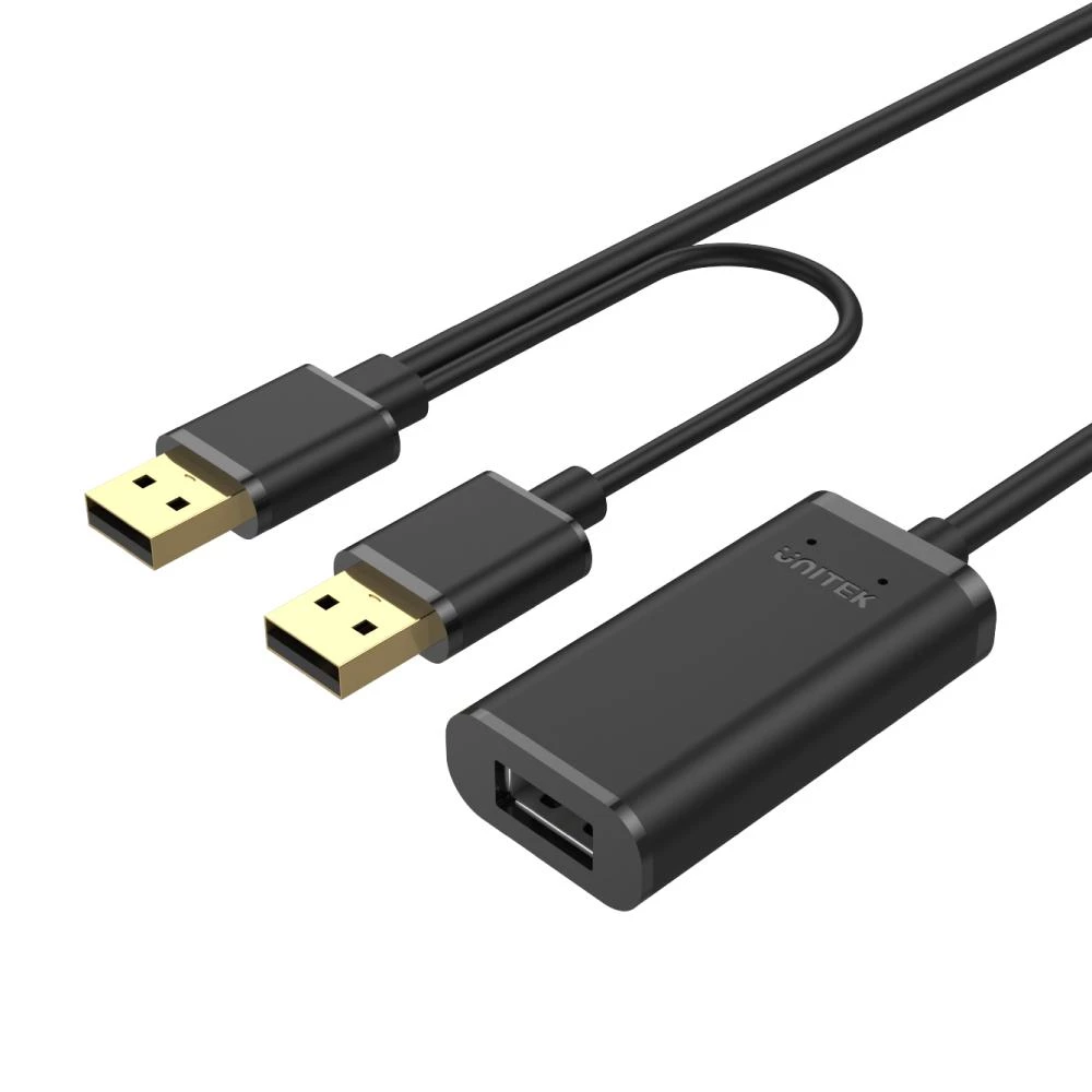 Unitek USB 2.0 Active Extension Cable 10m 33ft #Y-278