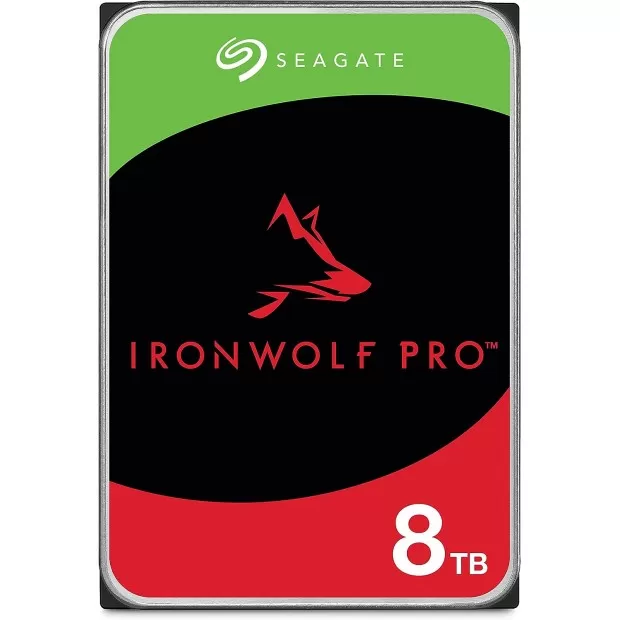 Seagate ironWolf-Pro 8Tb SATA-3 HDD -256Mb 7200rpm 3.5" NAS #sT8000NT001