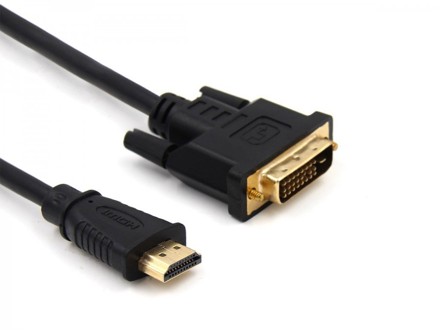 Choice 24+1 DVI to HDMI Cable 1.8m 6ft