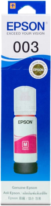 Epson 003 洋紅色原廠墨水瓶 #C13T00V300